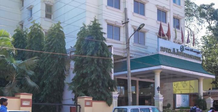 Aj International Hotel Бангалор Екстериор снимка